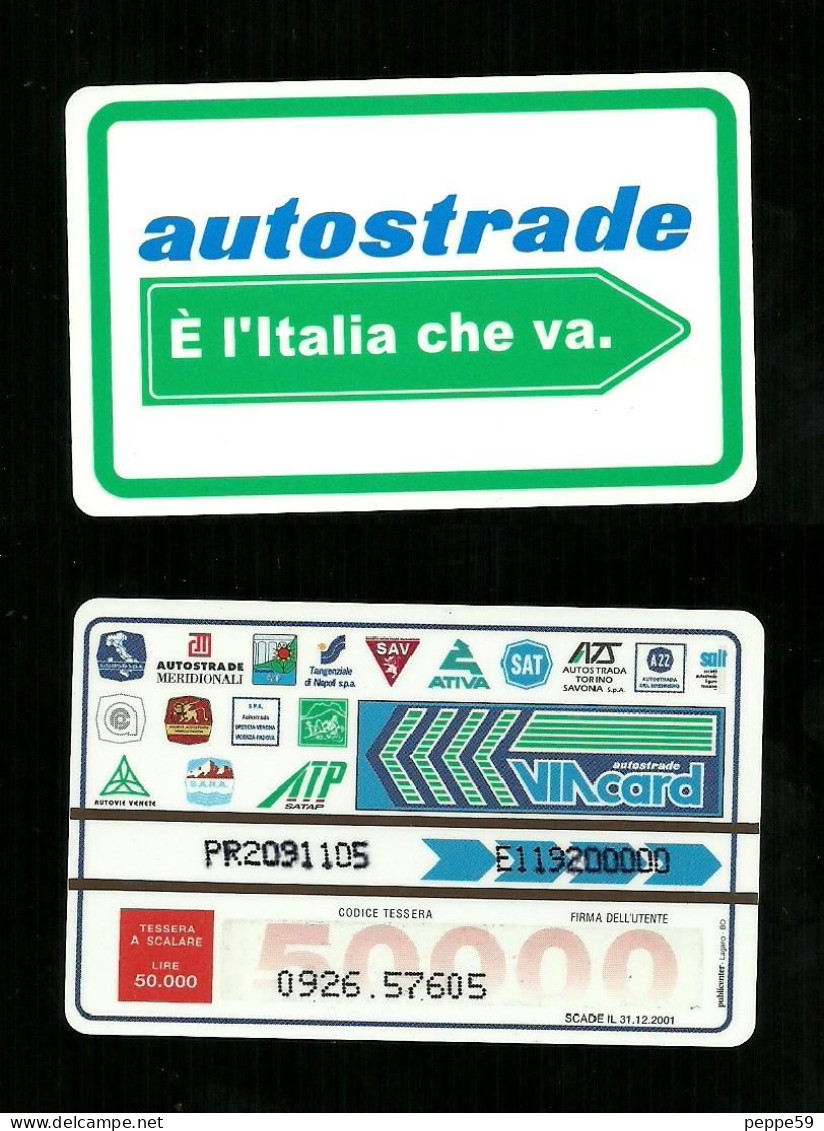 N. 633 Cat. Viacard - Autostrade E L'Italia Da Lire 50.000 - Other & Unclassified