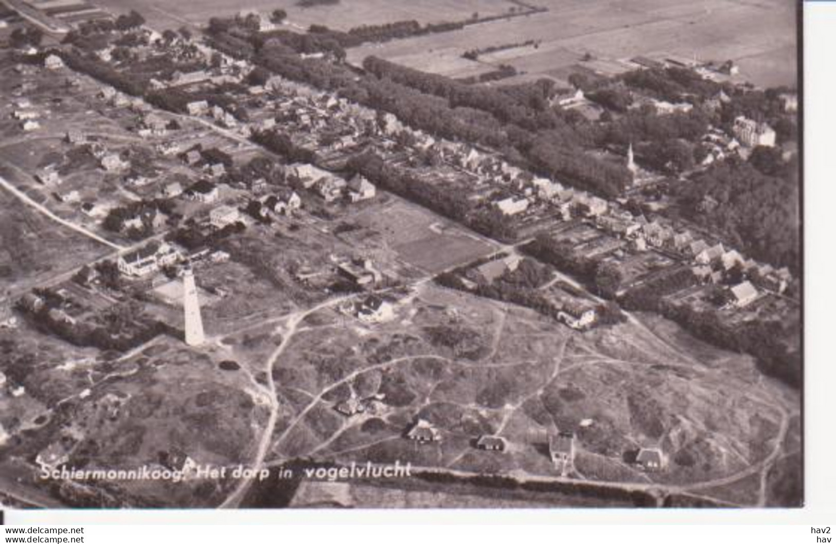 Schiermonnikoog In Vogelvlucht  RY 2722 - Schiermonnikoog