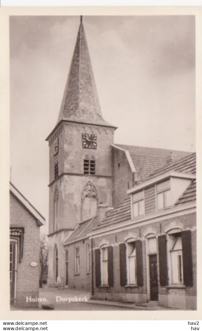 Holten Dorpskerk Met Straatje    RY 3020 - Holten