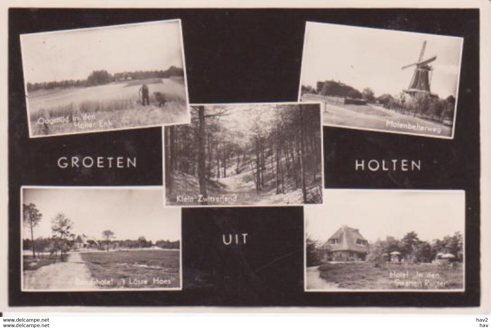 Holten Vijfluik Met O.a. Molen RY 3100 - Holten