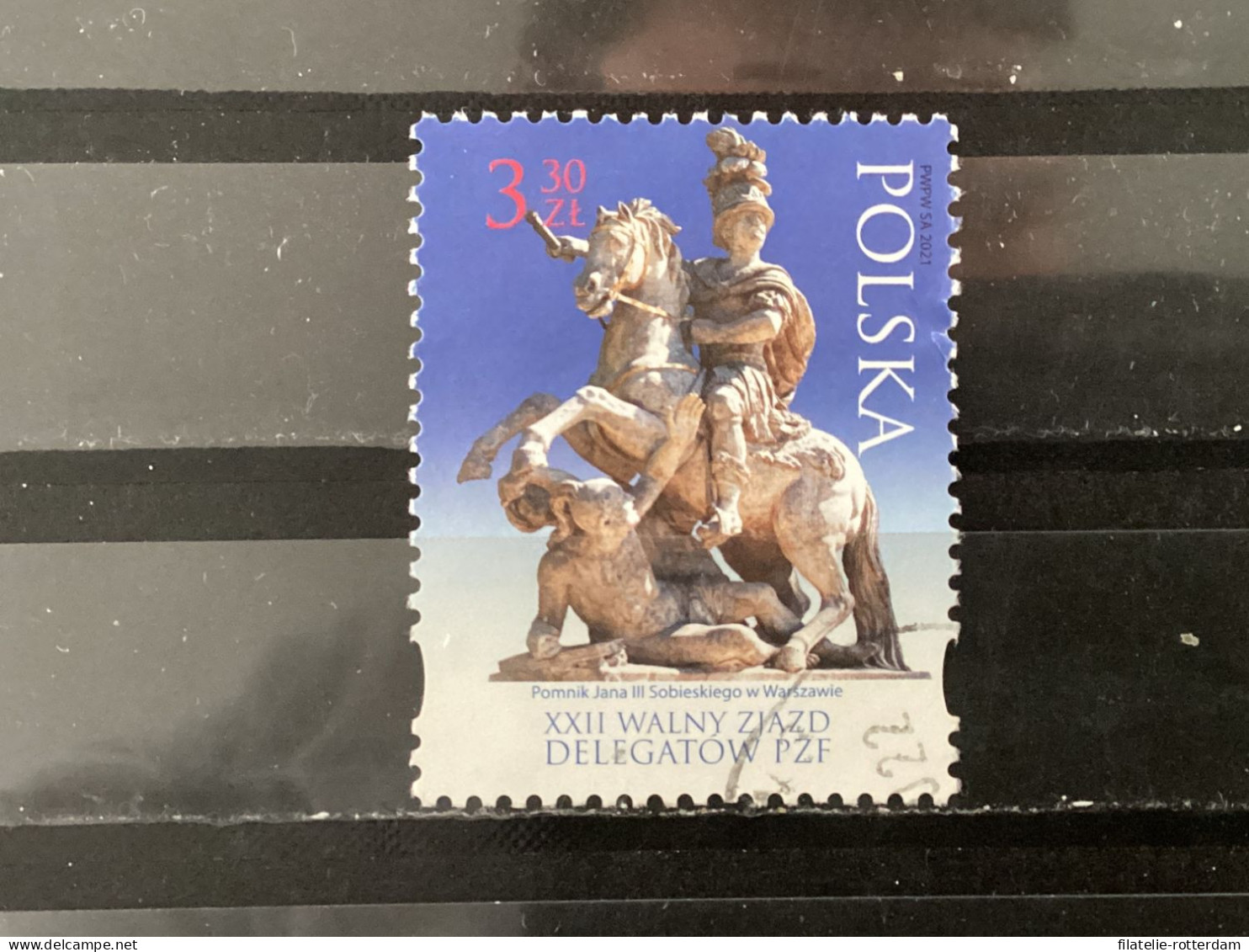 Polen / Poland - Standbeelden (3.30) 2021 - Used Stamps