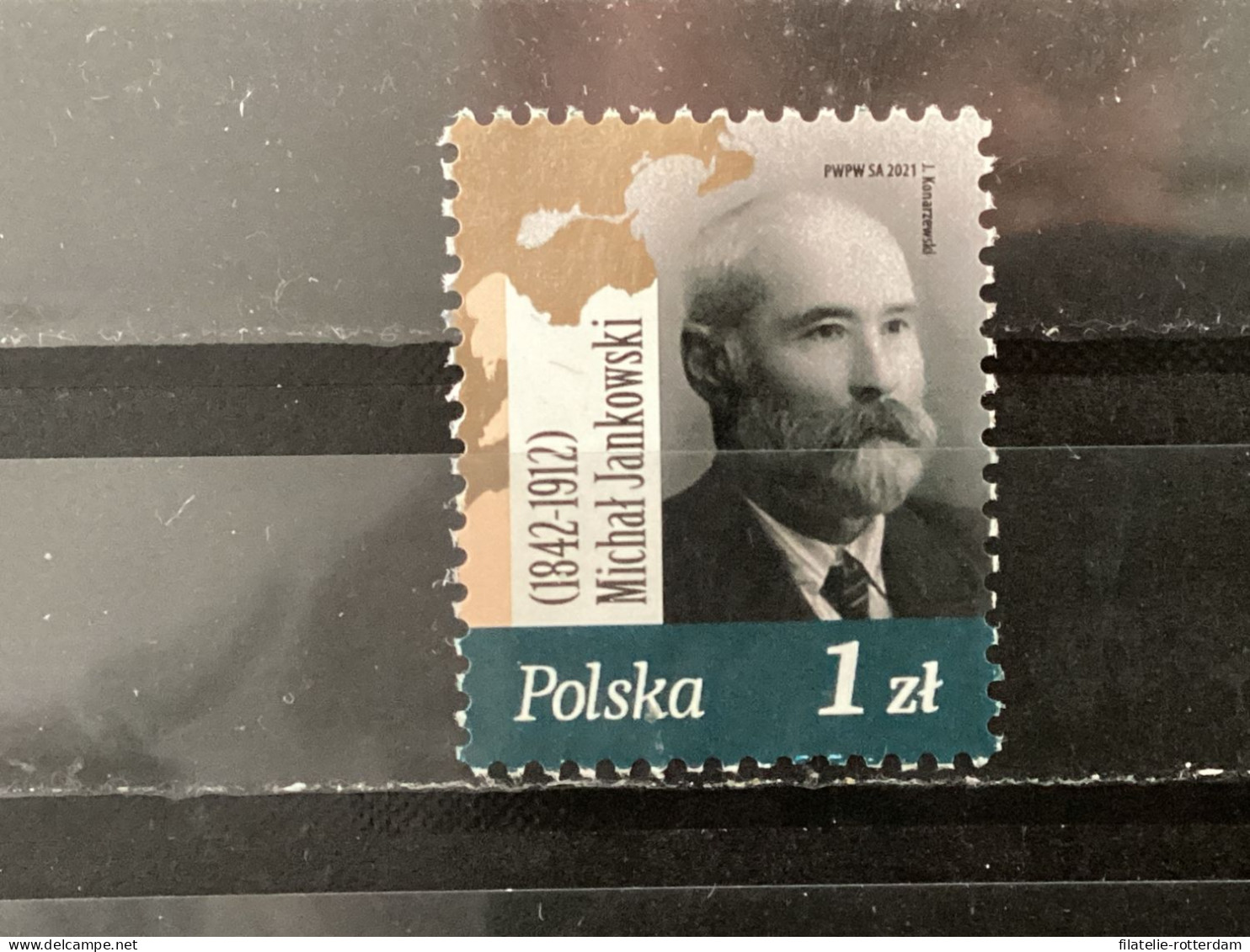 Polen / Poland - Michal Jankowski (1) 2021 - Used Stamps