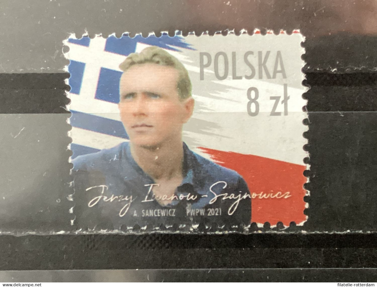 Polen / Poland - Jerzy Iwanow-Szajnowicz (8) 2021 - Used Stamps