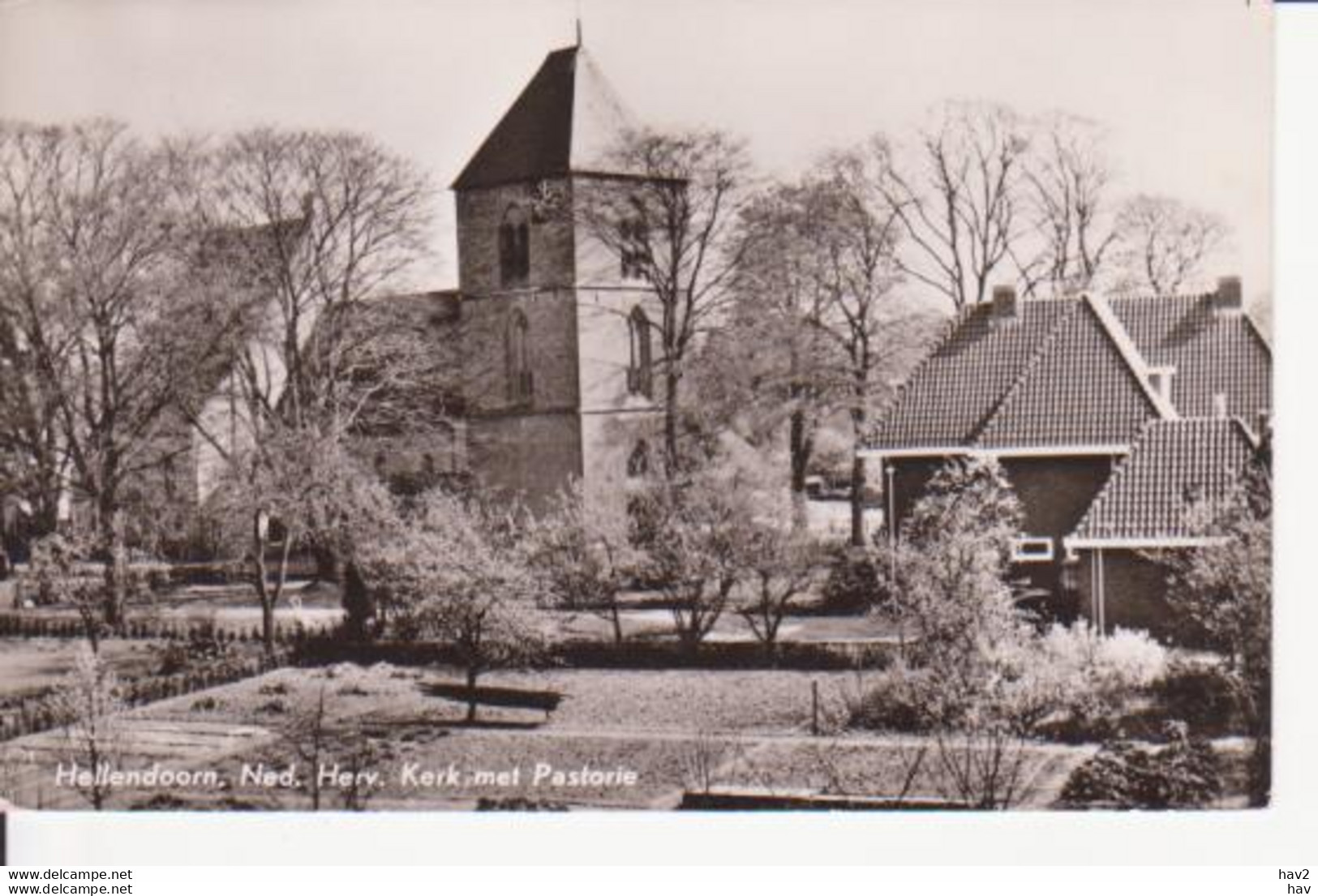 Hellendoorn Kerk En Pastorie RY 2093 - Hellendoorn