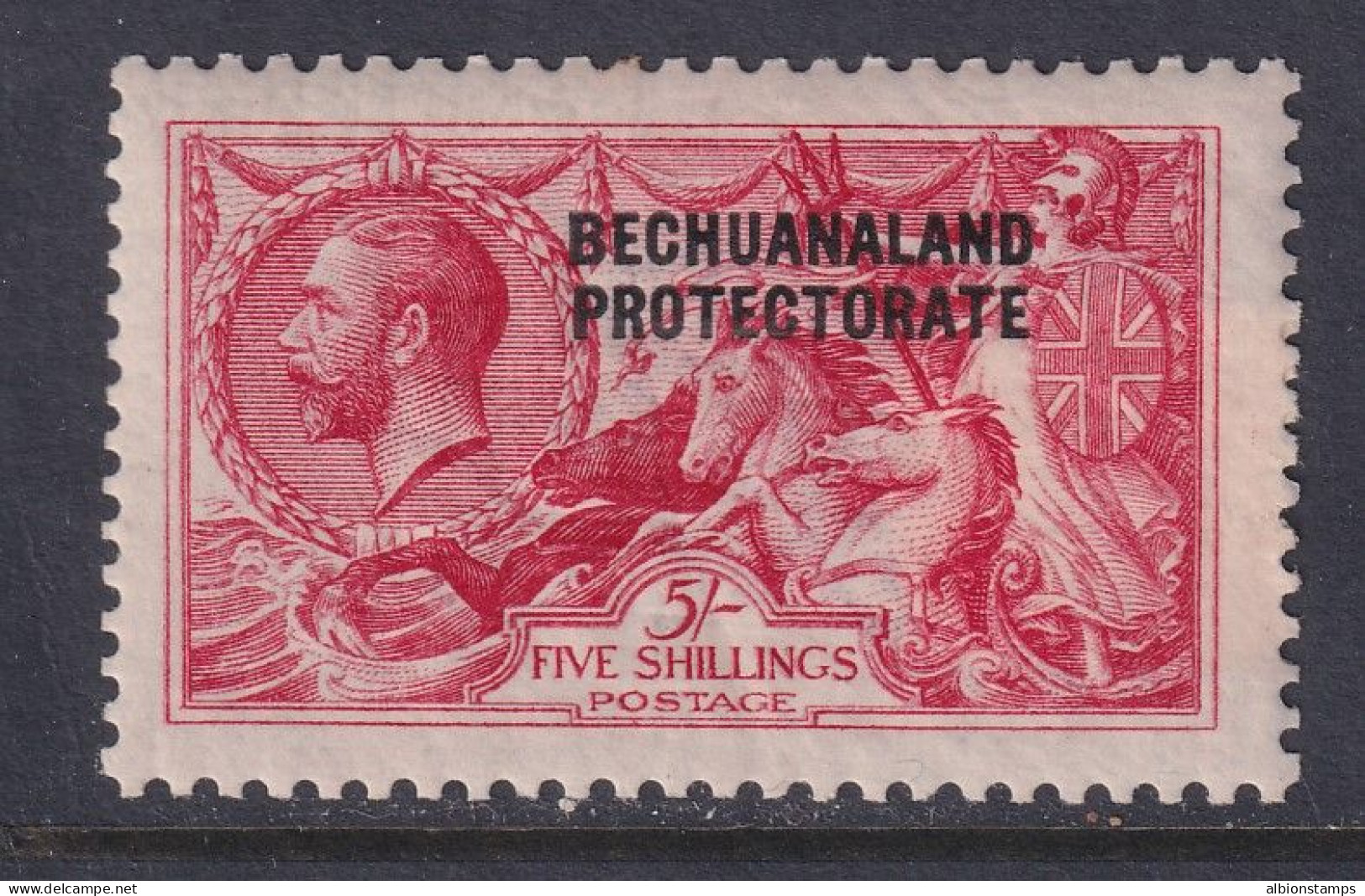 Bechuanaland Protectorate, Scott 93 (SG 84), MHR (paper) - 1885-1964 Bechuanaland Protectorate