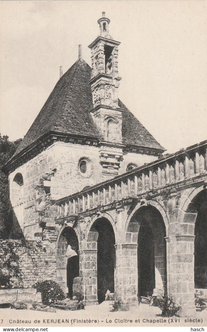 4911 216 Finistère, Chateau De Kerjean Le Cloitre Et Chapelle (XVI Siècle)  - Saint-Vougay