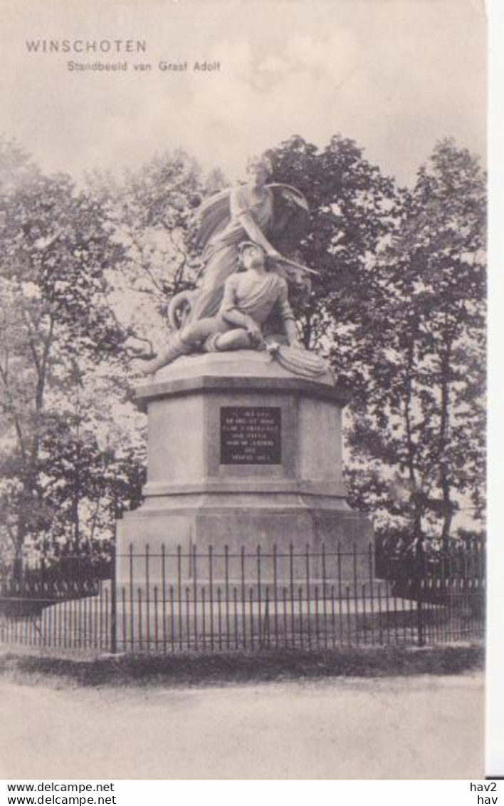 Winschoten Standbeeld Graaf Adolf  RY 0906 - Winschoten