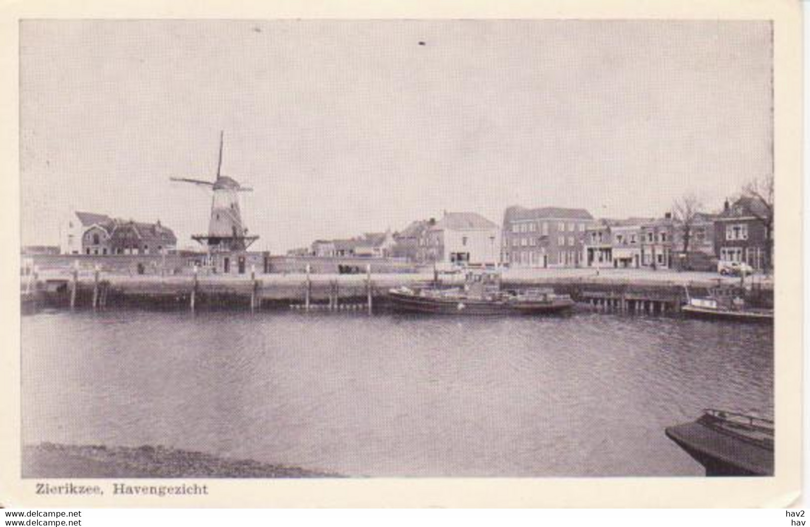 Zierikzee Haven Gezicht, Molen RY 9725 - Zierikzee