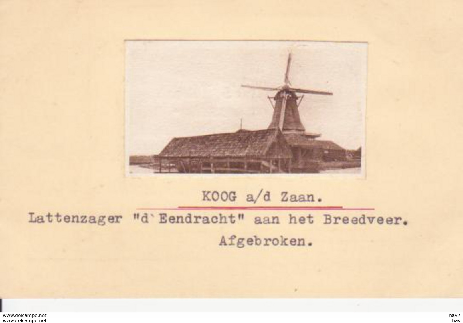 Koog A/d Zaan Molen ML604 - Zaanstreek