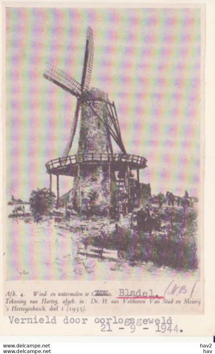 Bladel Molen Bij Wolfswinkel En Casteren ML 684 - Other & Unclassified