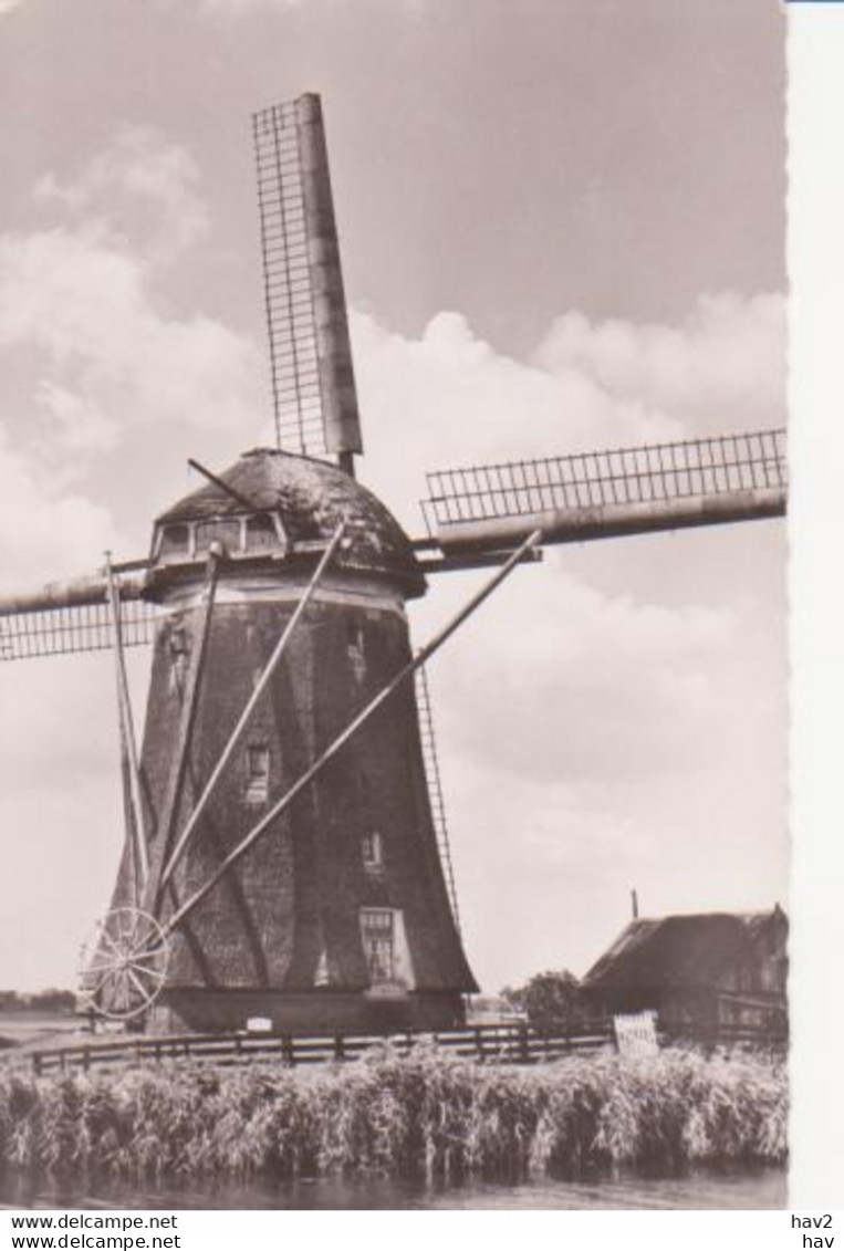 Leidschendam Driemanspolder Bovenkruier Molen RY 0025 - Leidschendam