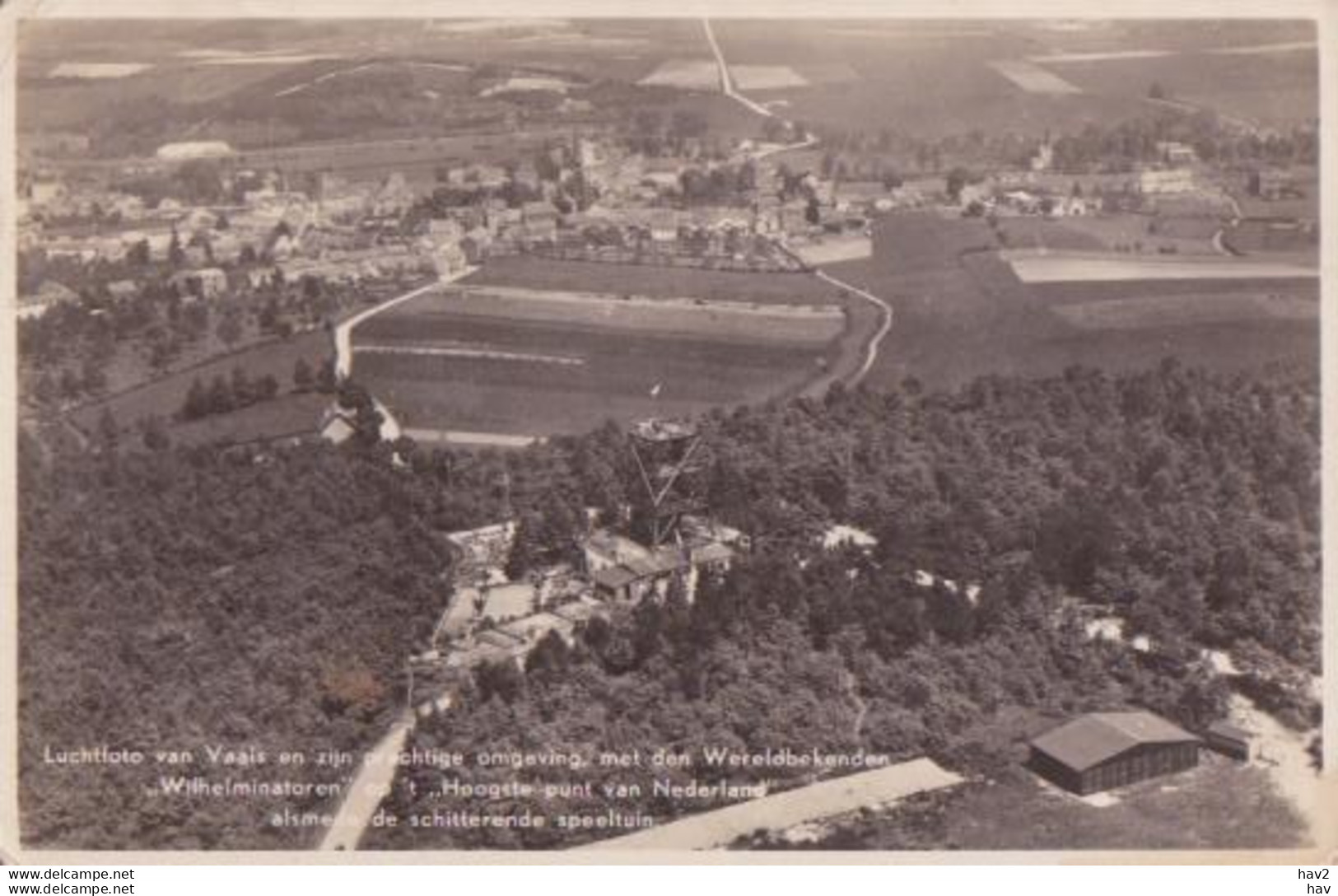 Vaals Luchtfoto RY 183 - Vaals