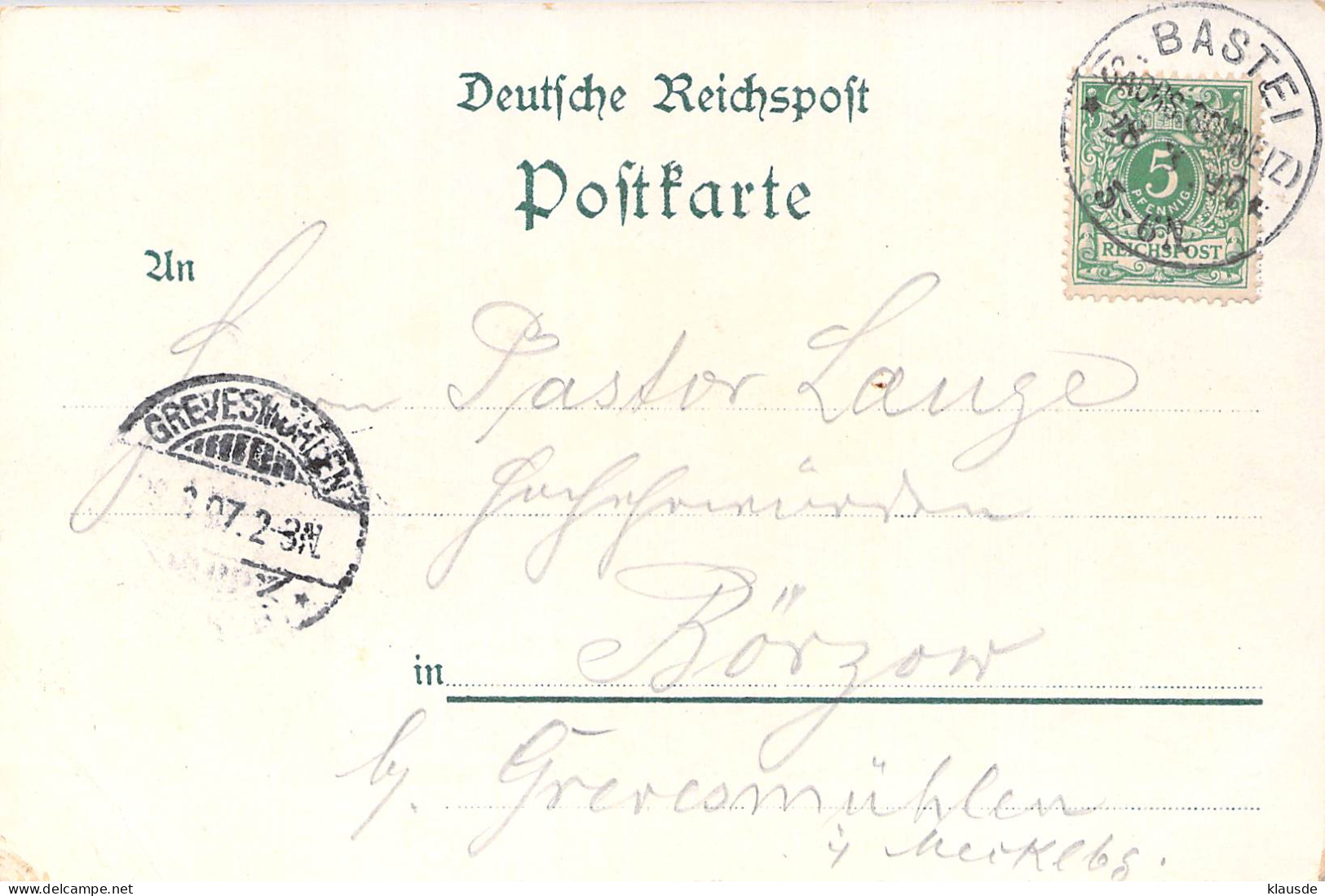 Bastei (Sächs.Schweiz)  - Mehrbild Litho Gel.1897 AKS Jubiläumspostkarte - Bastei (sächs. Schweiz)