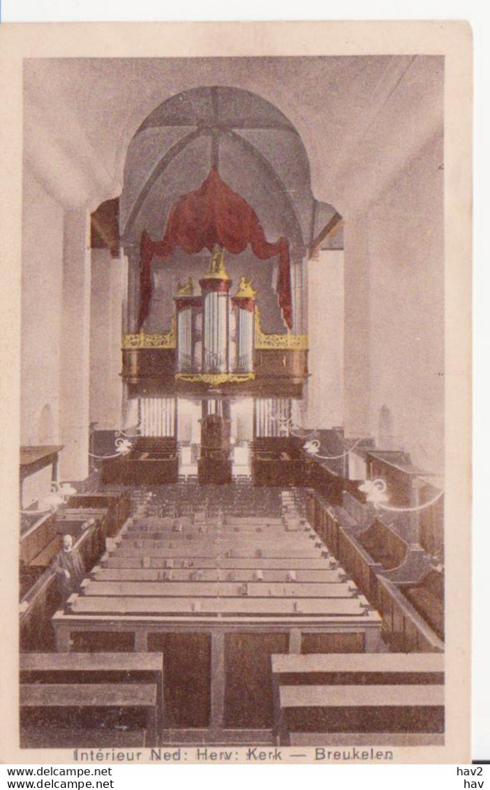 Breukelen N.H. Kerk Interieur RY10607 - Breukelen
