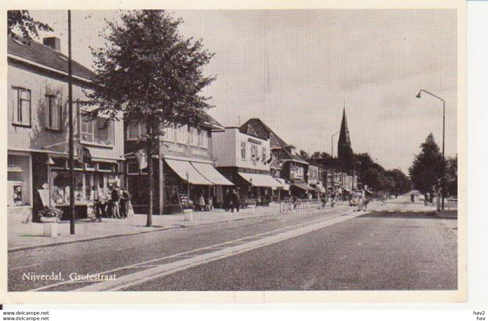 Nijverdal Grotestraat  1958 RY10516 - Nijverdal