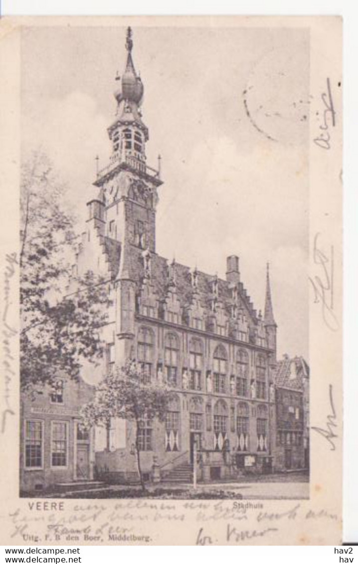 Veere Stadhuis Ca. 1908 RY10231 - Veere