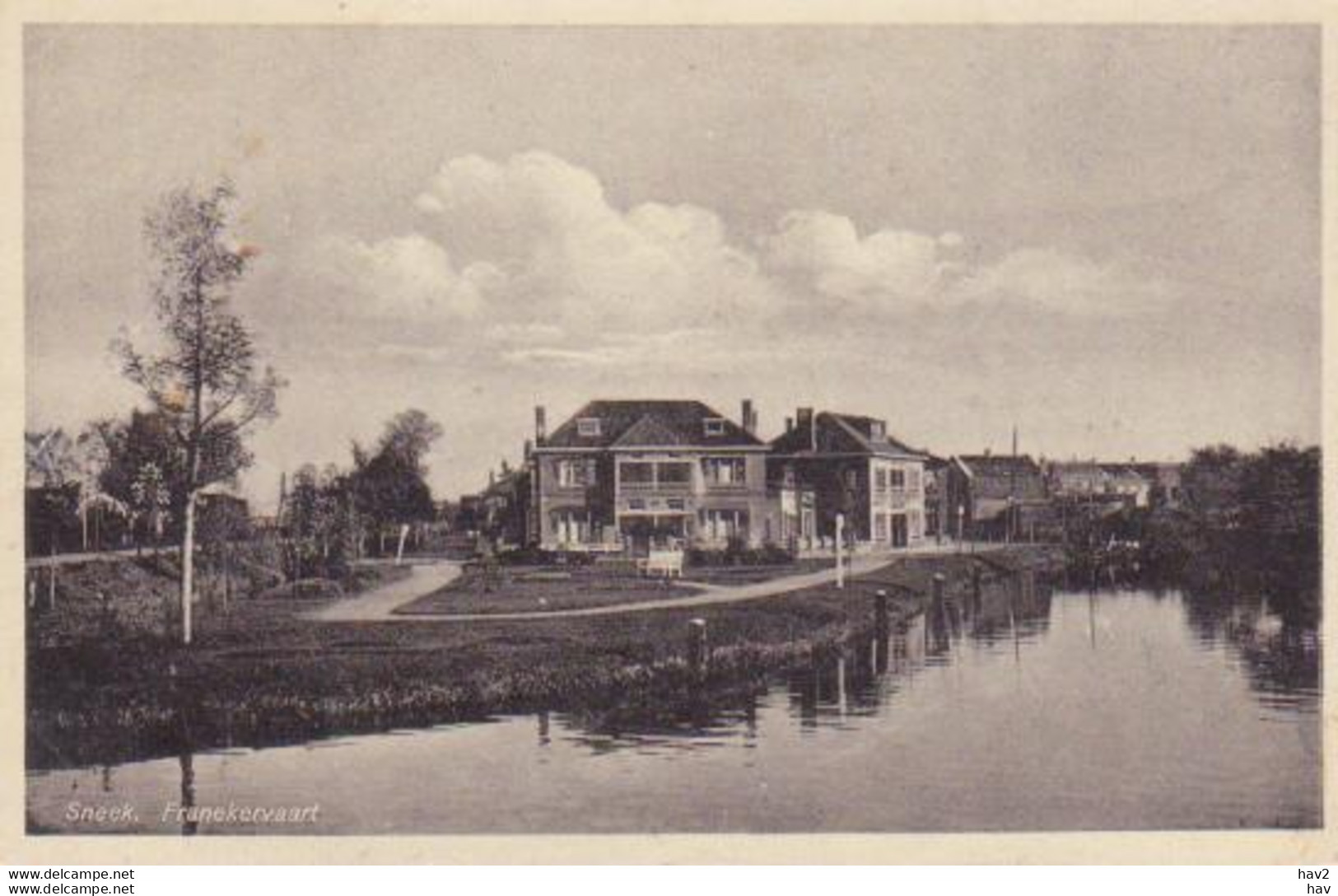 Sneek Franekervaart Ca. 1911 RY 10070 - Sneek