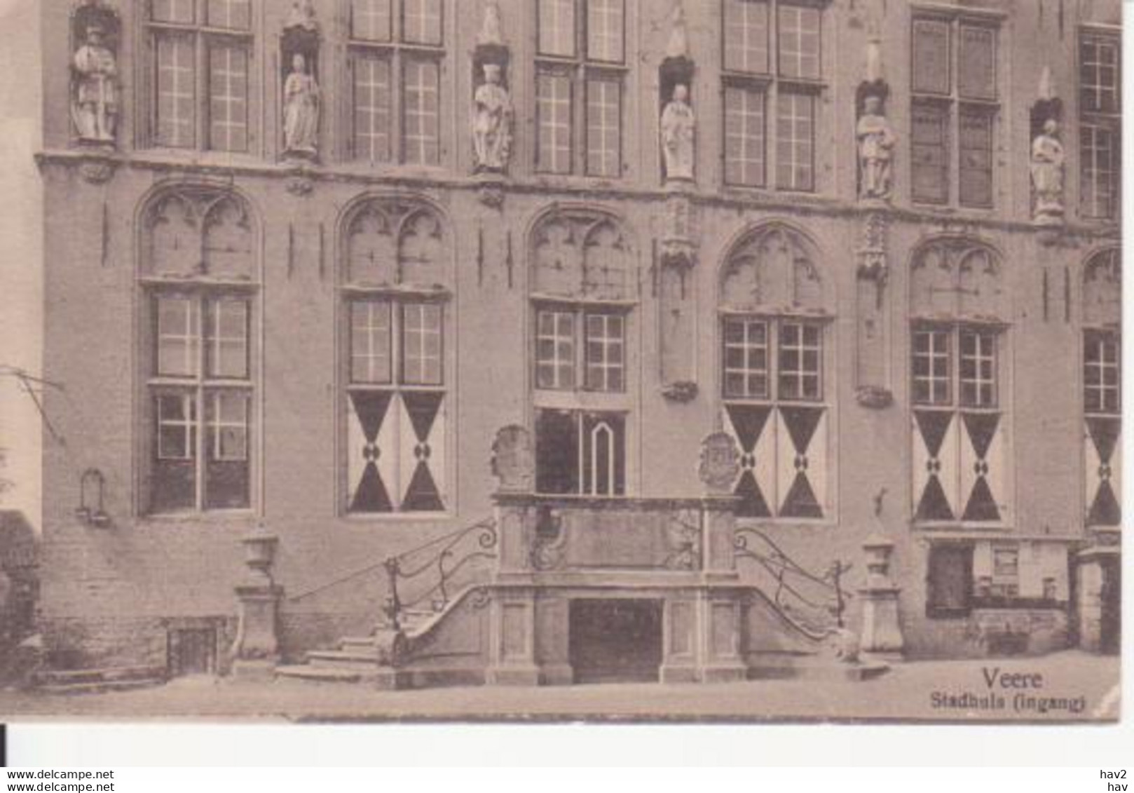 Veere Stadhuis Ingang 1925 RY 9855 - Veere