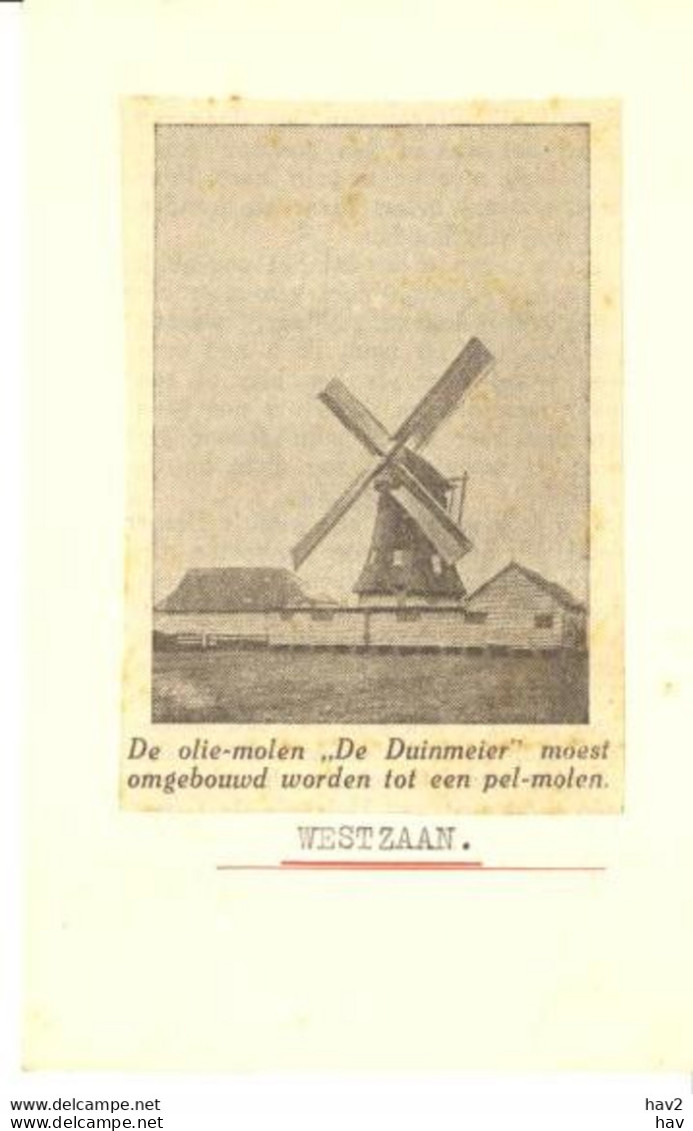 Westzaan Molen 114 - Zaanstreek