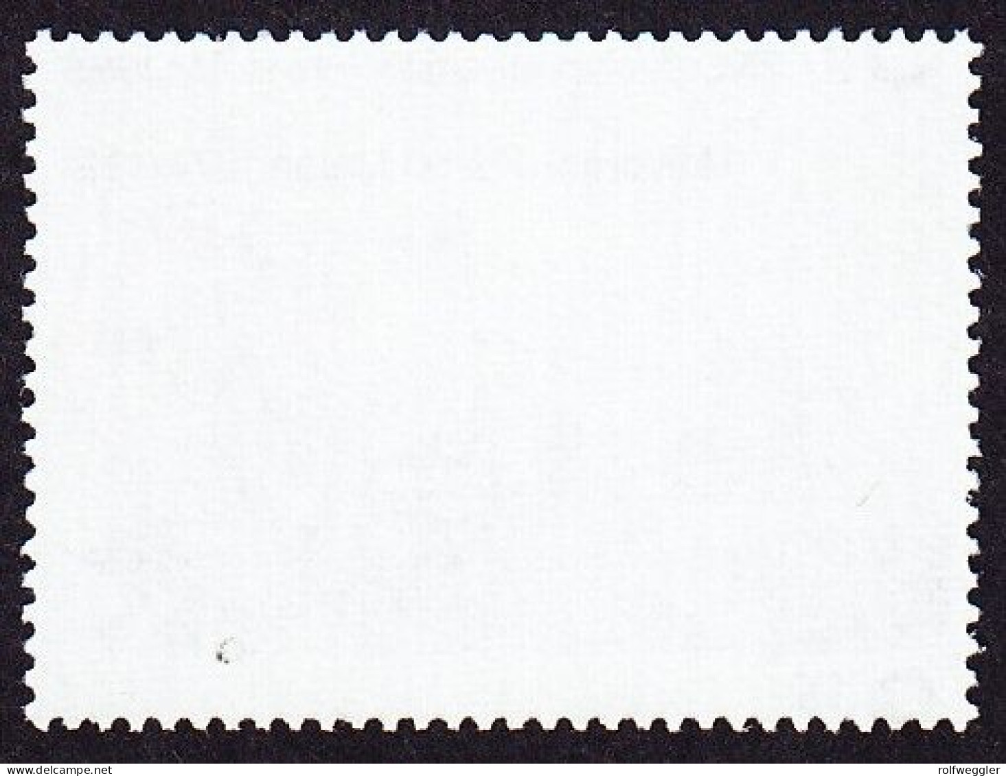 1974 UPU 3 1/2p Dampfschiff, Postfrische Marke, Stark Nach Oben Verschobener Druck. - Variétés, Erreurs & Curiosités