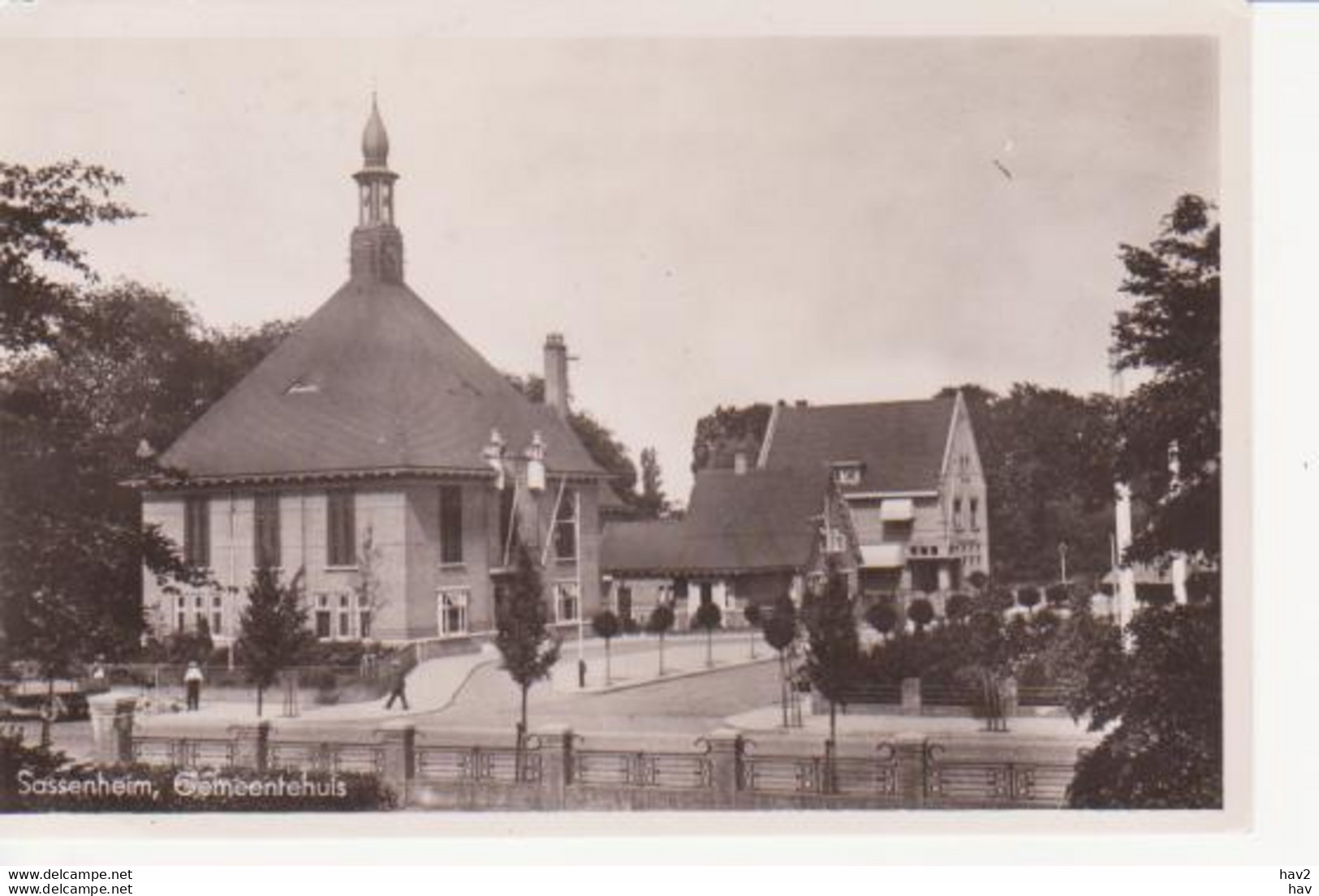Sassenheim Gemeentehuis 1950 RY11779 - Sassenheim