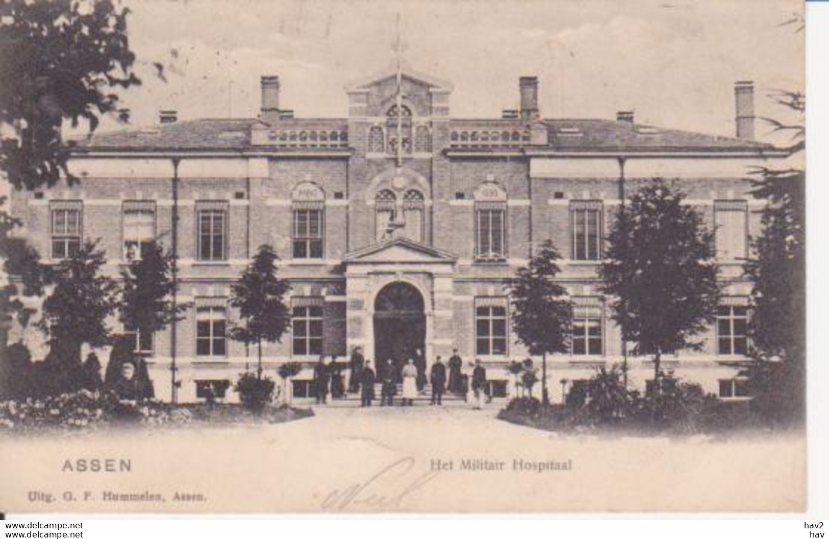 Assen Militair Hospitaal 1904 RY11659 - Assen