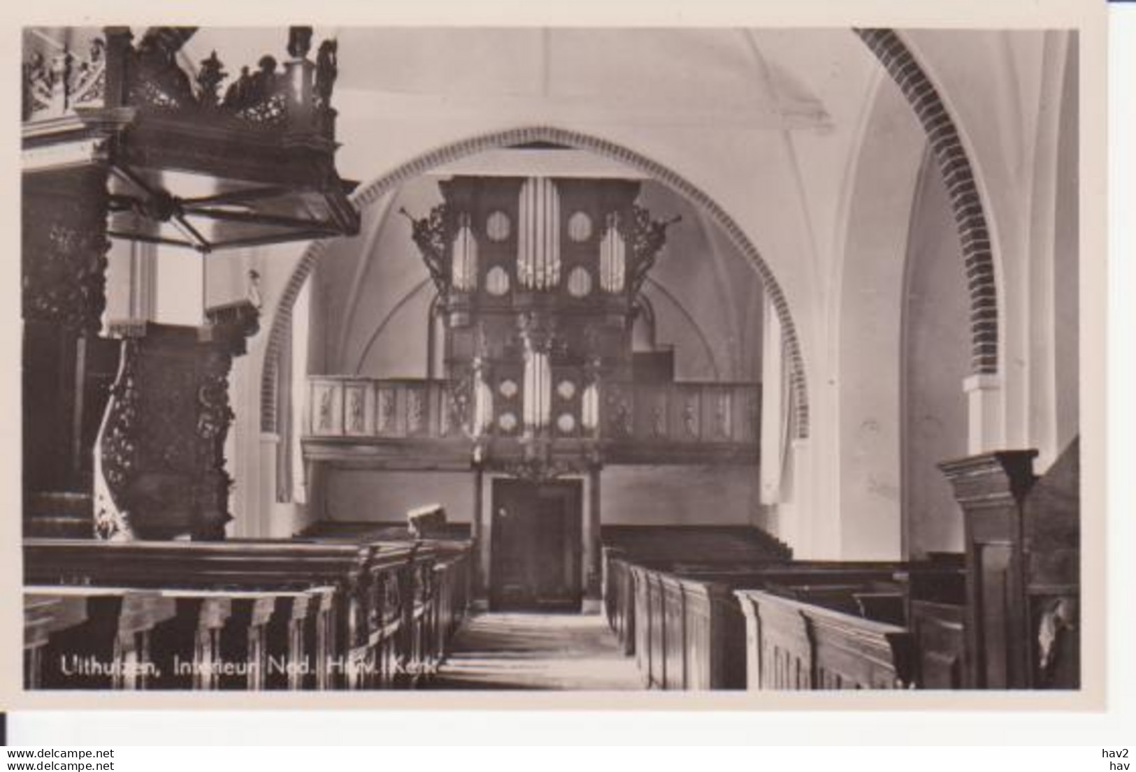Uithuizen N.H. Kerk Interieur Orgel RY11374 - Uithuizen