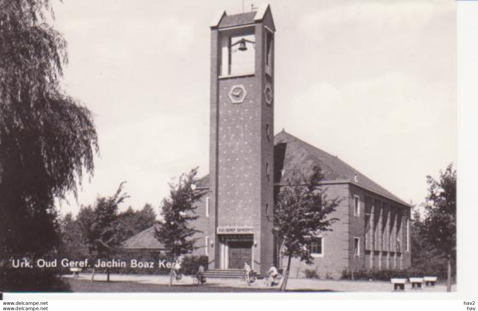 Urk Oud Gereformeerde Gemeente Kerk Jachin Boaz RY10909 - Urk