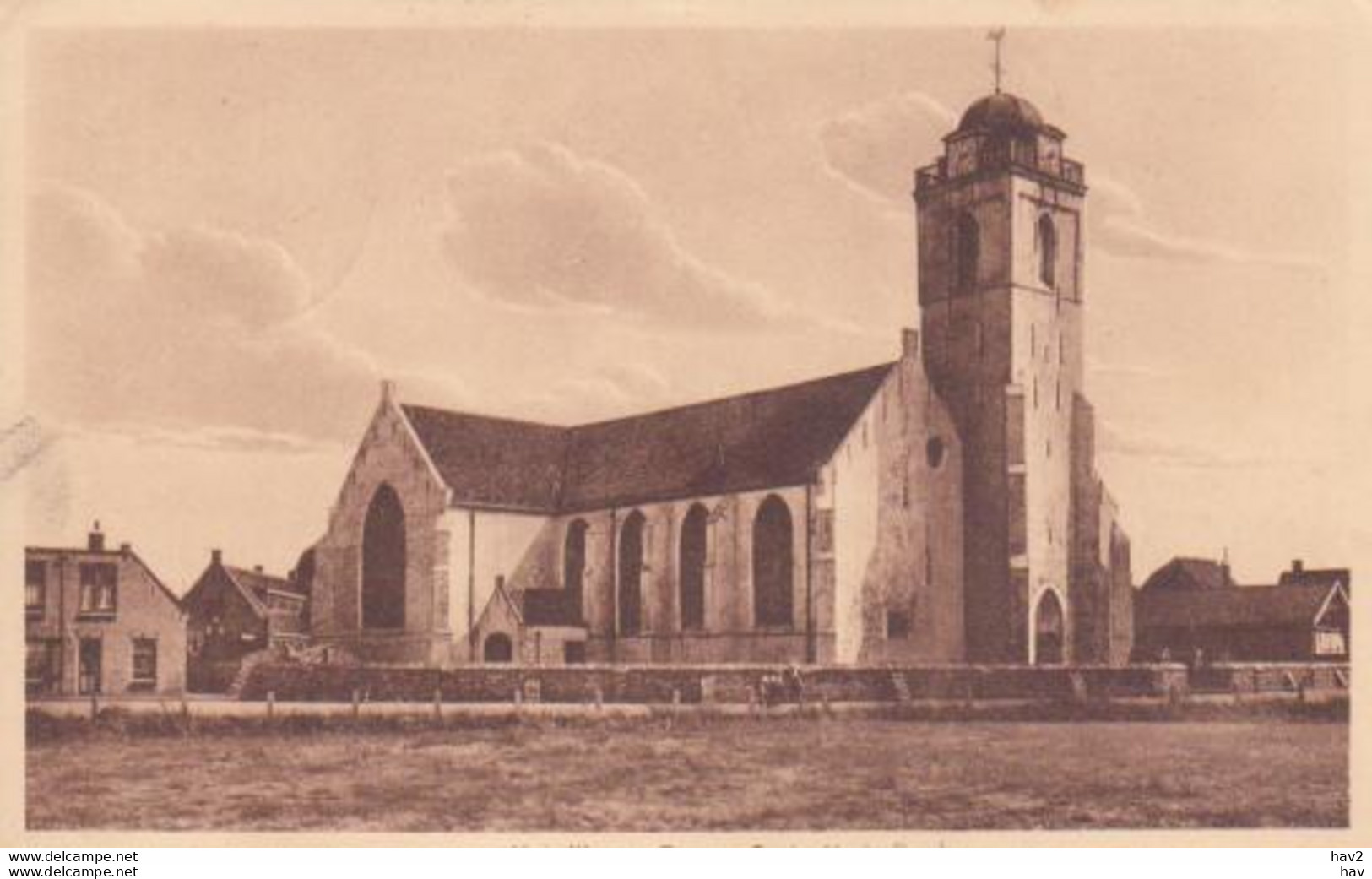 Katwijk Aan Zee Oude Protestantse Kerk 1930 RY 10816 - Katwijk (aan Zee)