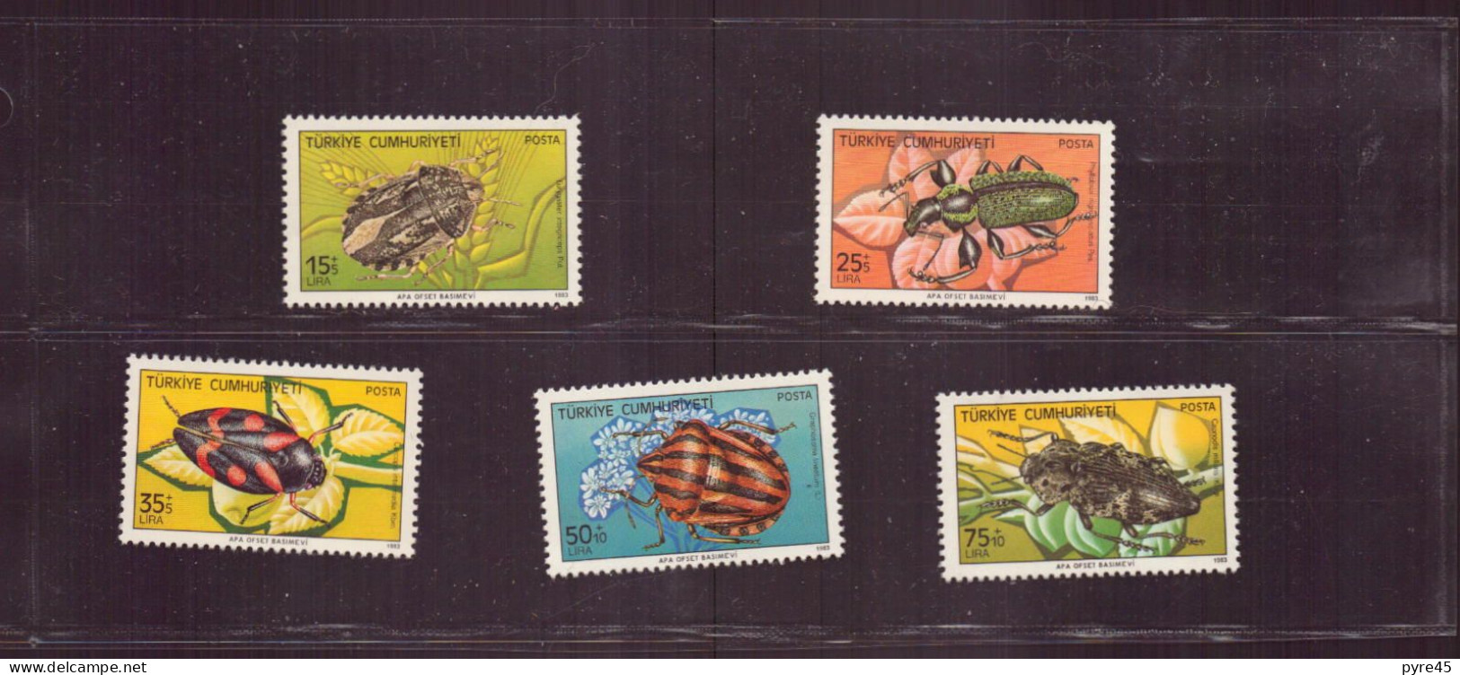 Turquie, 1983, TP N° 2410 / 2414 ** ( Côte 4,50€ ) - 1934-39 Sandschak Alexandrette & Hatay