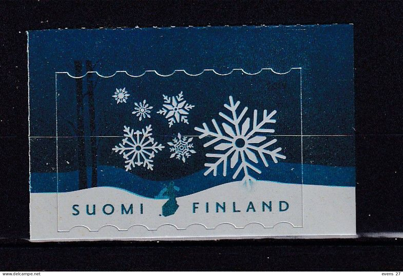 FINLAND 2019-SNOW FLAKES- ADHESIVE-MNH - Unused Stamps
