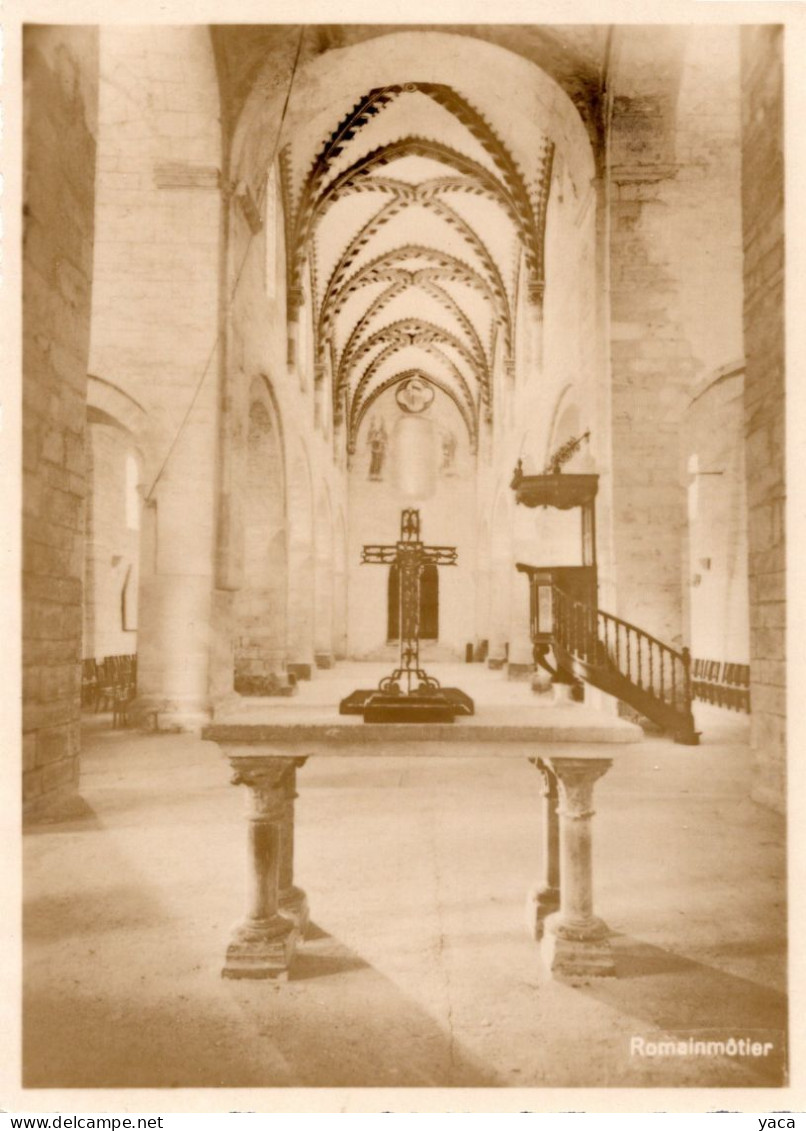 Romainmôtier  - Intérieur De L'église - Romainmôtier-Envy