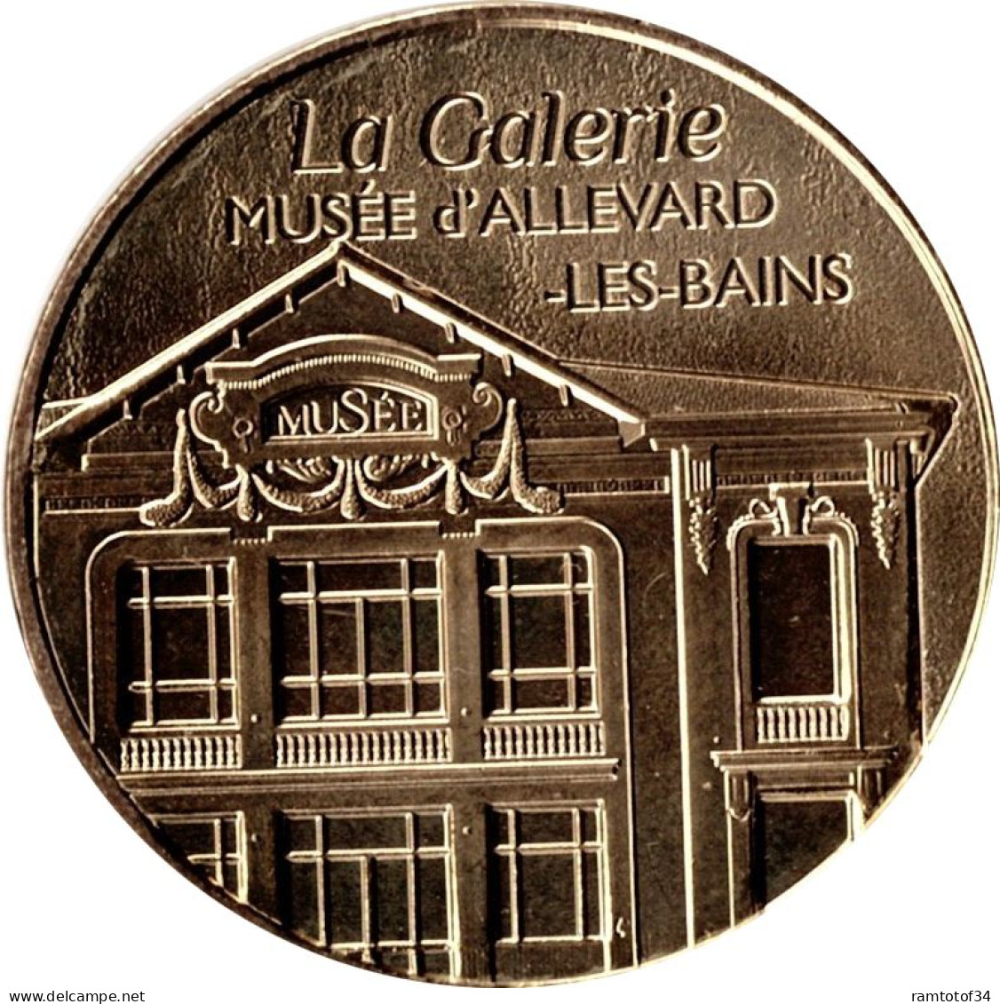 2023 MDP222 - ALLEVARD-LES-BAINS - La Galerie, Musée (façade) / MONNAIE DE PARIS - 2023
