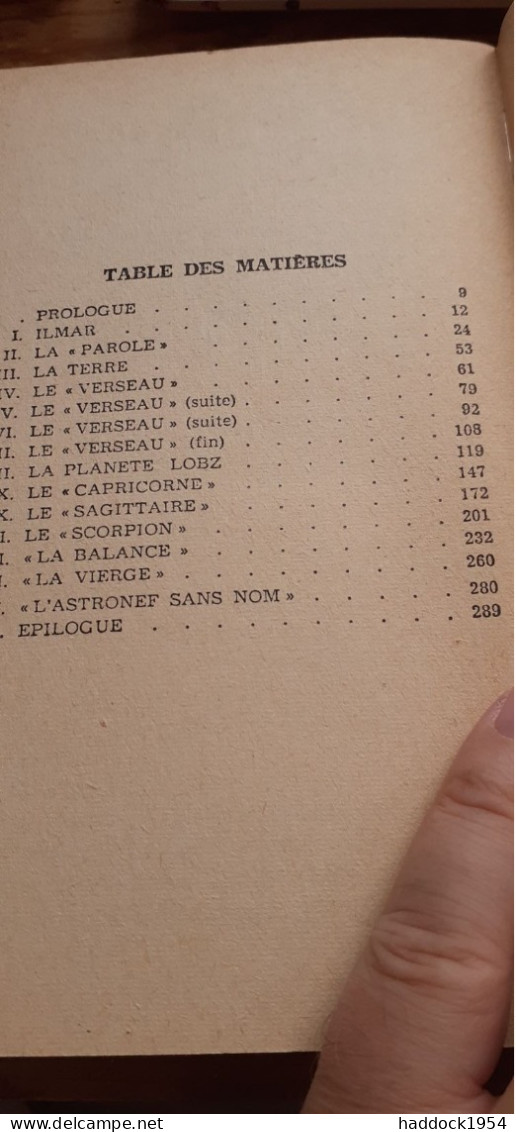 Les Sept Fils De L'étoile FRANCOISE D'EAUBONNE Le Rayon Fantastique-hachette 1962 - Le Rayon Fantastique