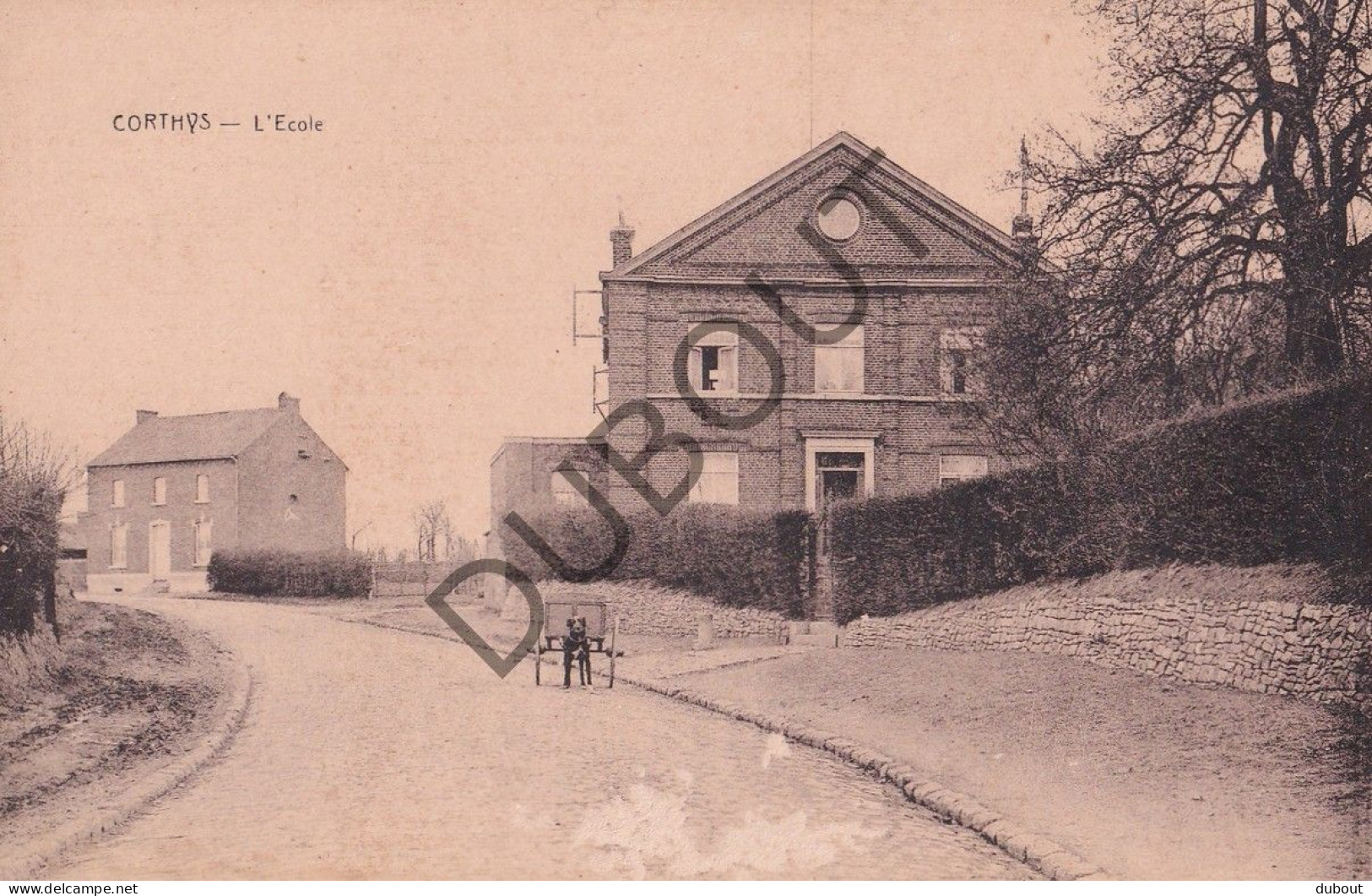 Postkaart/Carte Postale - Kortijs/Corthys - L'Ecole  (C4602) - Gingelom