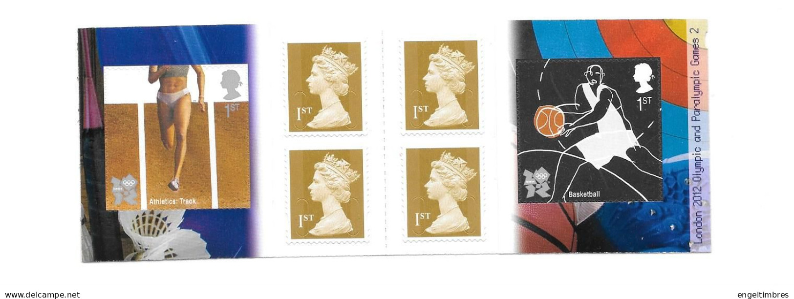 GB London 2012  Machine  BOOKLET NR 3 - See Scan - Unused Stamps