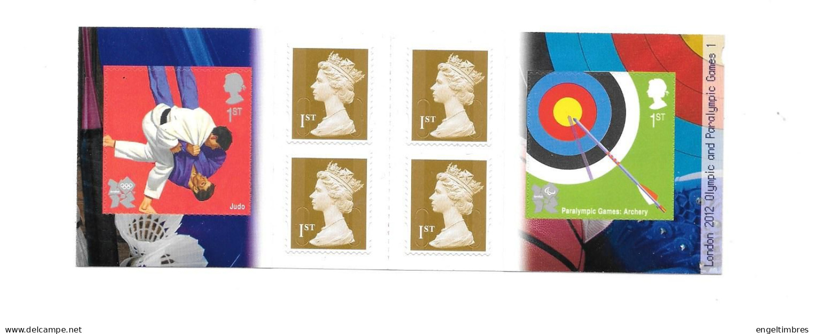 GB London 2012  Machine  BOOKLET NR 6 - See Scan - Unused Stamps