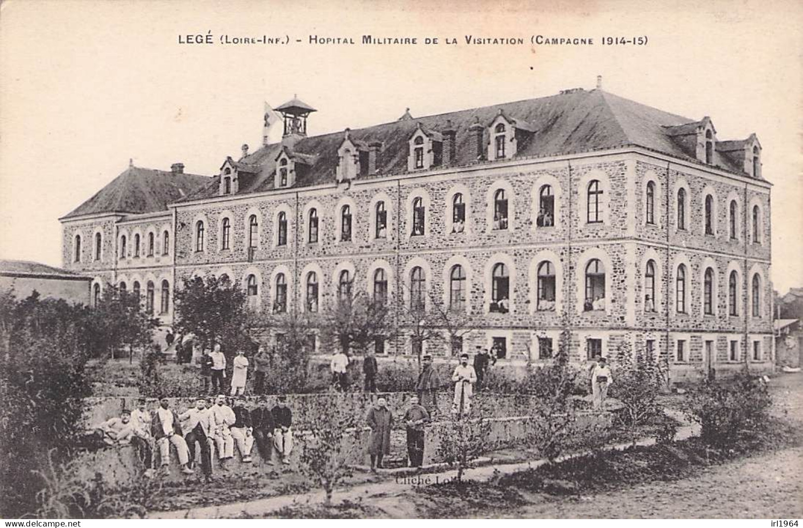 LEGE HOPITAL MILITAIRE DE LA VISITATION 1916 - Legé