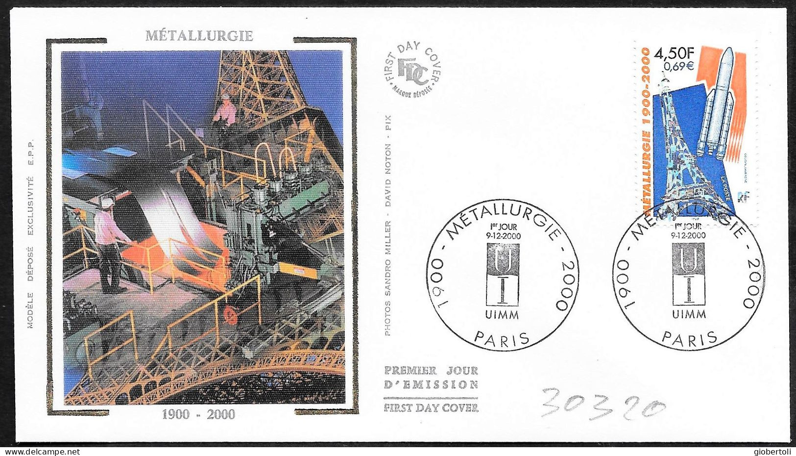 Francia/France: FDC, Metallurgia, Metallurgy, Métallurgie - Fábricas Y Industrias