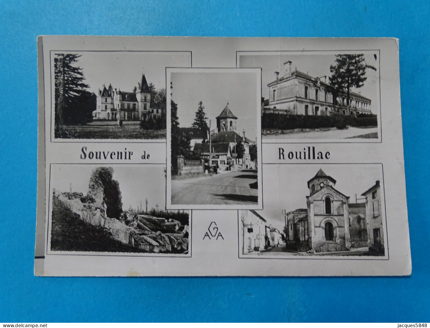 16 ) Rouillac - N° - Souvenir De Rouillac - Année: - EDIT: Bromure - Rouillac