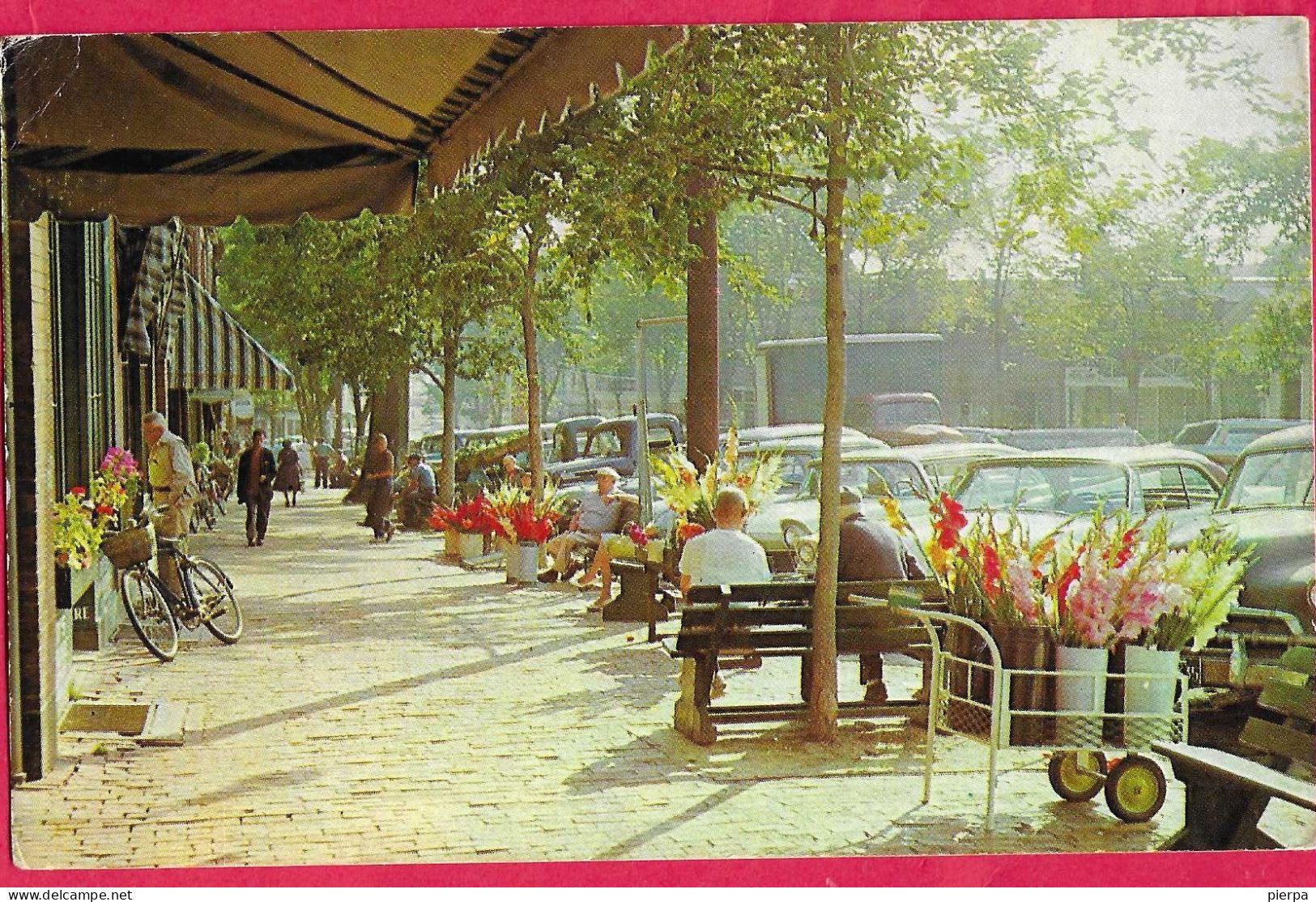 U.S.A. - NANTUCKET - MASS - THE FLOWER MARKET - FORMATO PICCOLO - VIAGGIATA 1968 - Nantucket