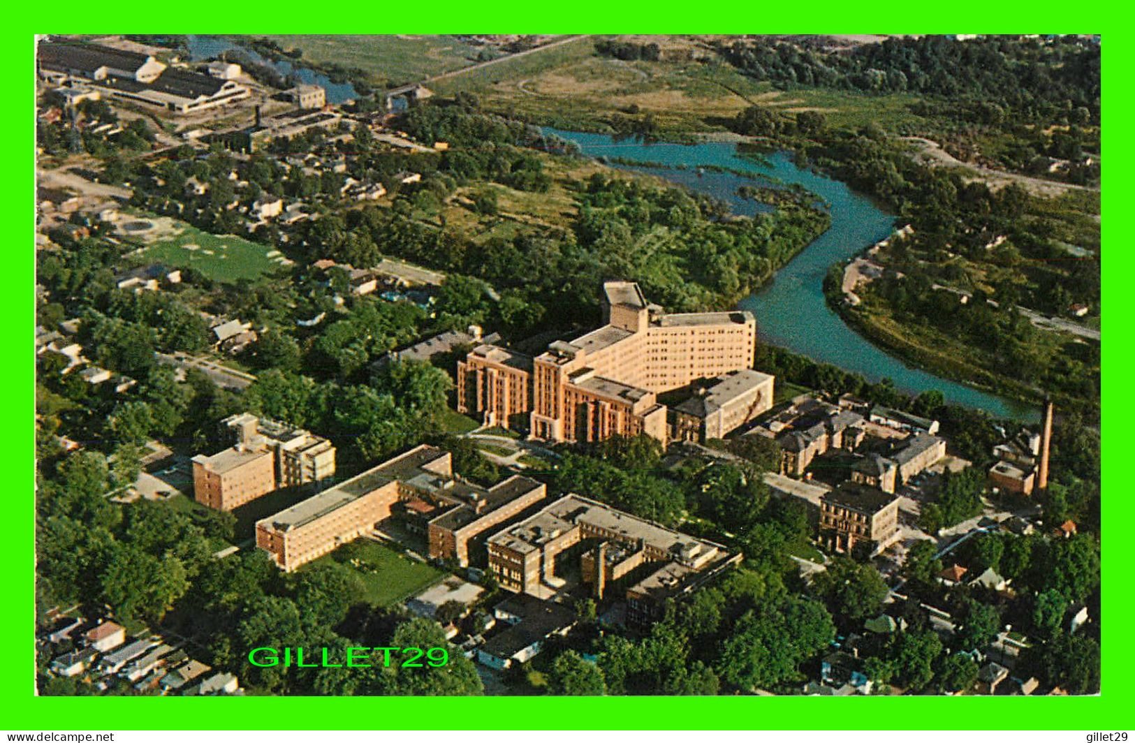 LONDON, ONTARIO - AERIAL VIEW OF VICTORIA HOSPITAL - TRAVEL IN 1967 - VICTOR AZIZ - - London