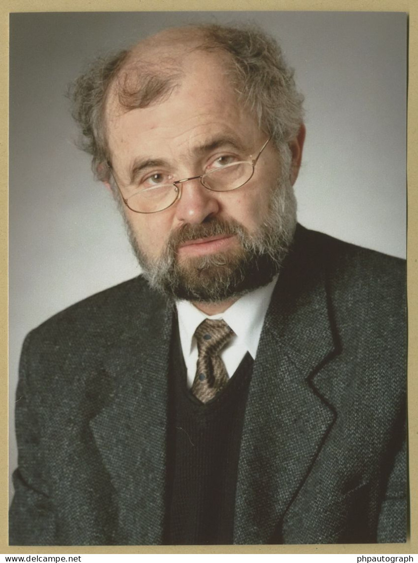 Erwin Neher - German Biophysicist - Signed Card + Photo - Nobel Prize - Inventeurs & Scientifiques