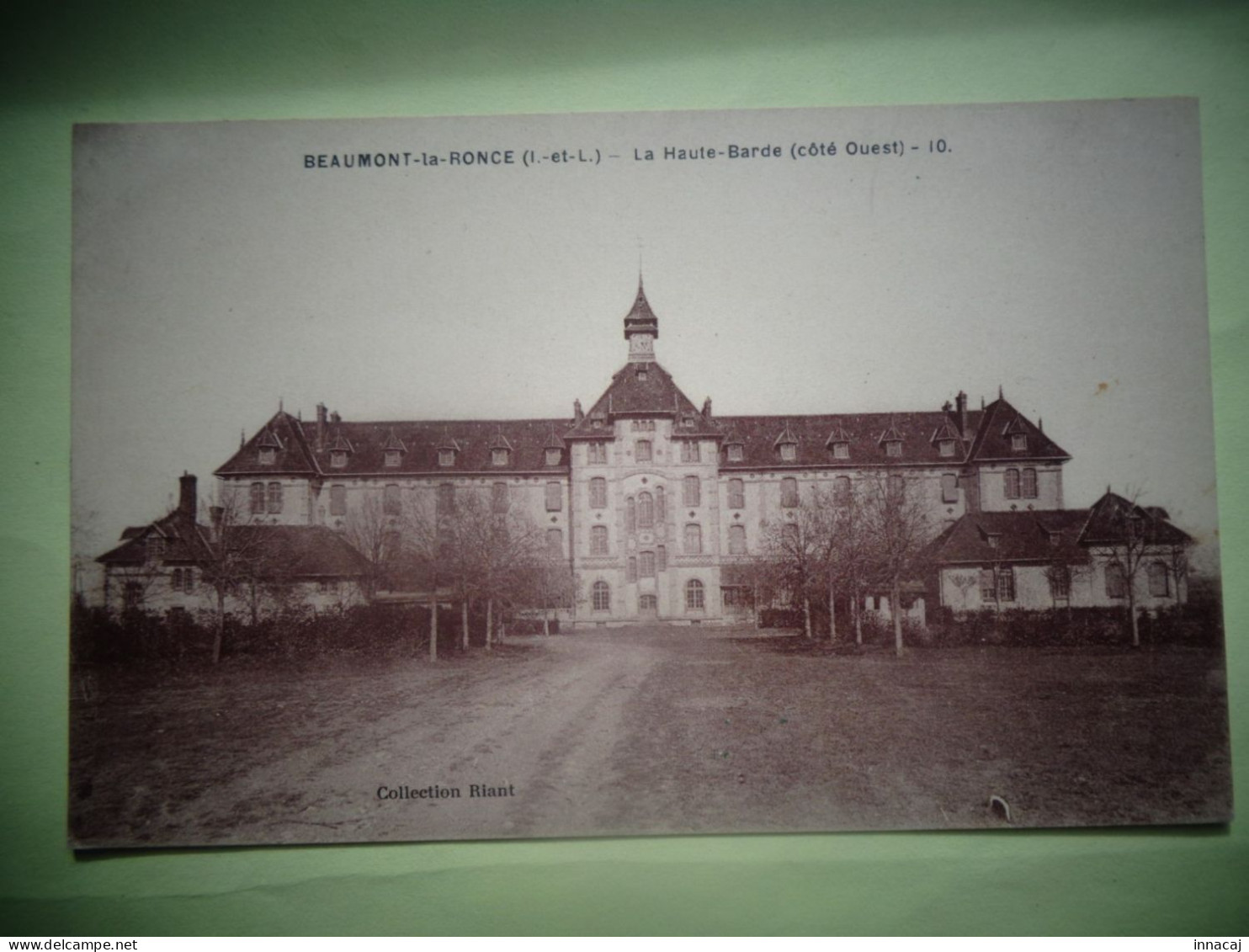 80-13-10                  BEAUMONT-LA-RONCE    La Haute-Barde  ( Côté Ouest )       ( Brunâtre ) - Beaumont-la-Ronce