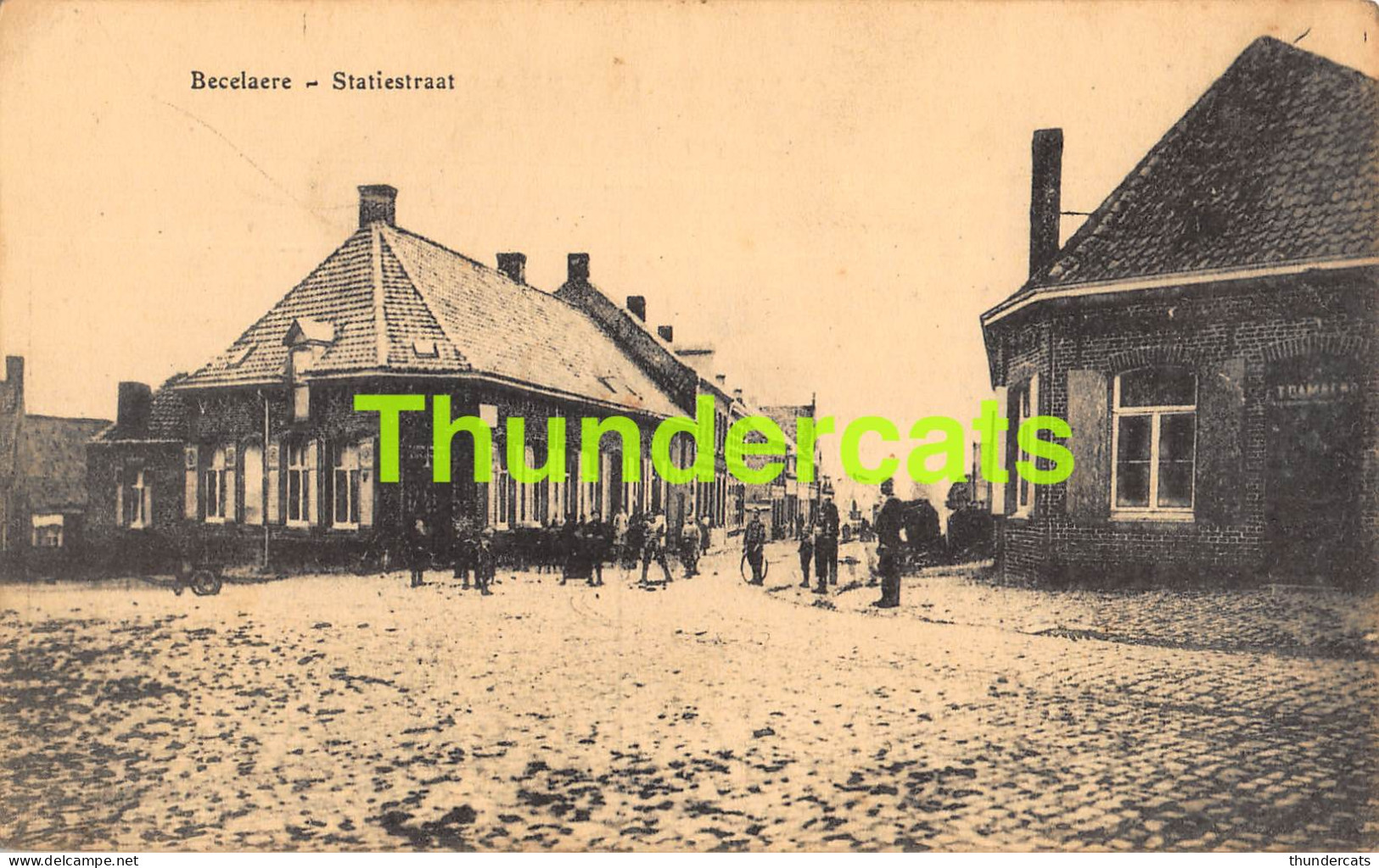 CPA BECELAERE STATIESTRAAT - Zonnebeke