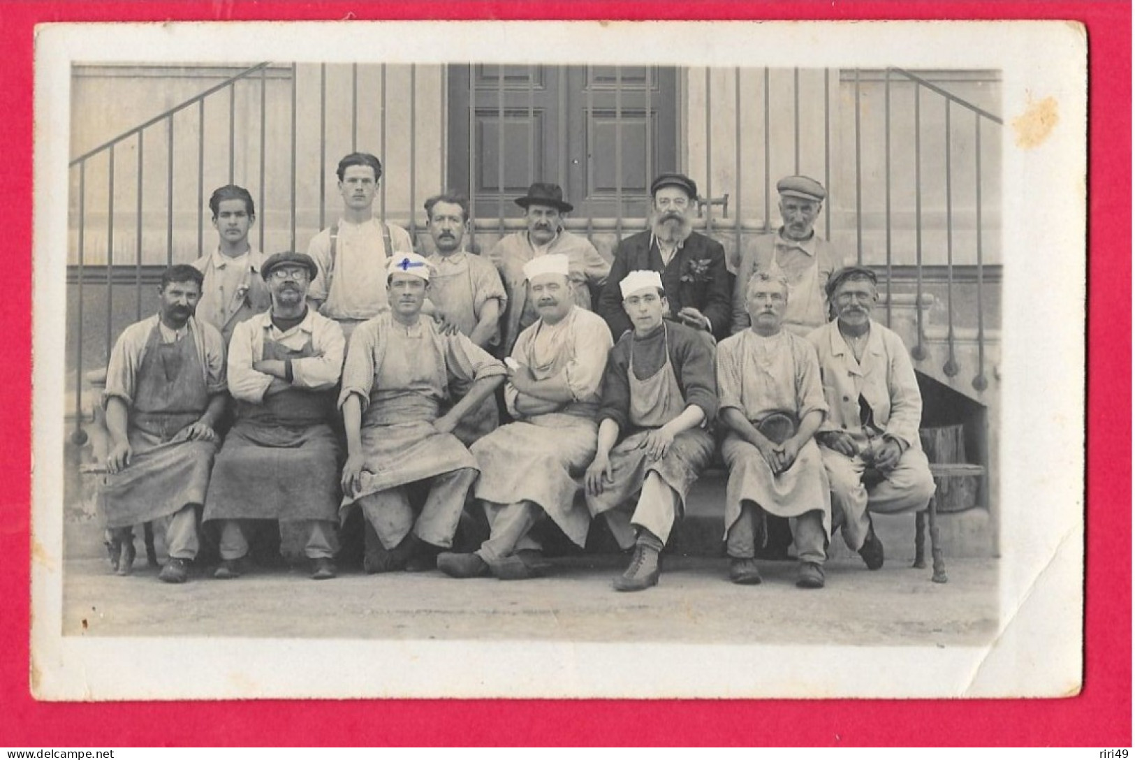 Carte Photo Hopital Civil De Mustapha,  Avril 1920, Alger, Militaire, Cuisinier, Voir Scannes, Nom: Louis Mas - Personnages