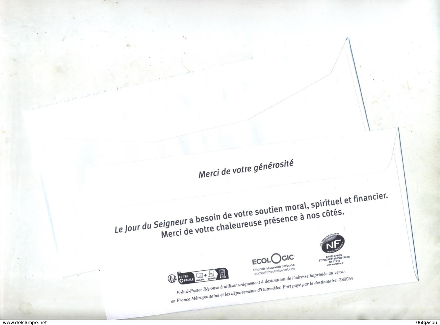 Pap Reponse Yseultyz Jour Du Seigneur  + Destineo - Prêts-à-poster:reply