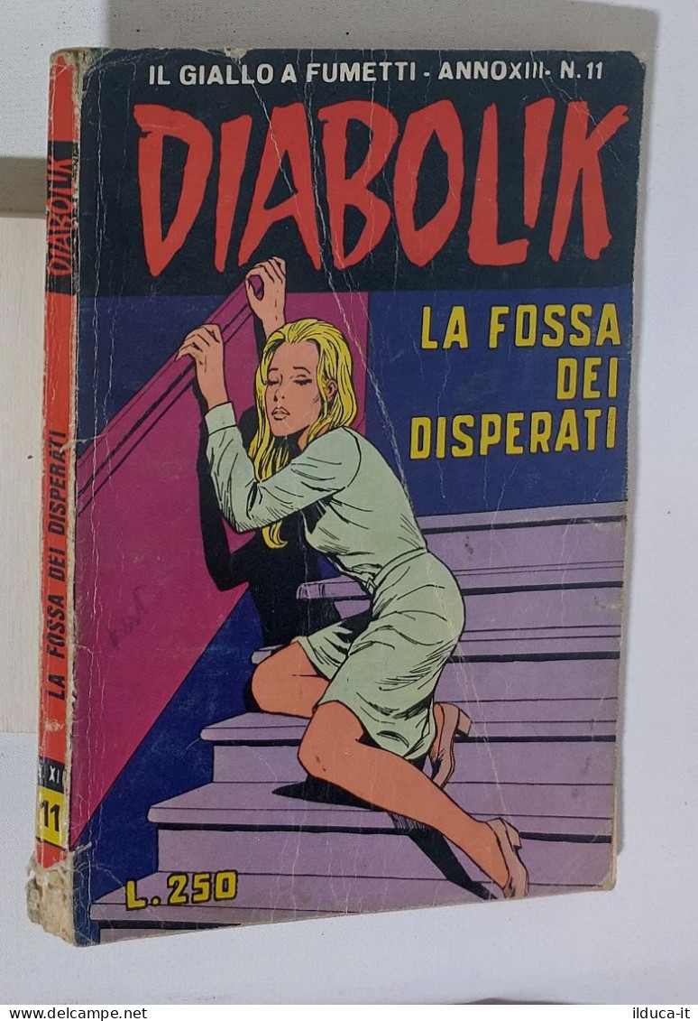 37645 DIABOLIK - A. XIII Nr 11 - La Fossa Dei Disperati - Diabolik