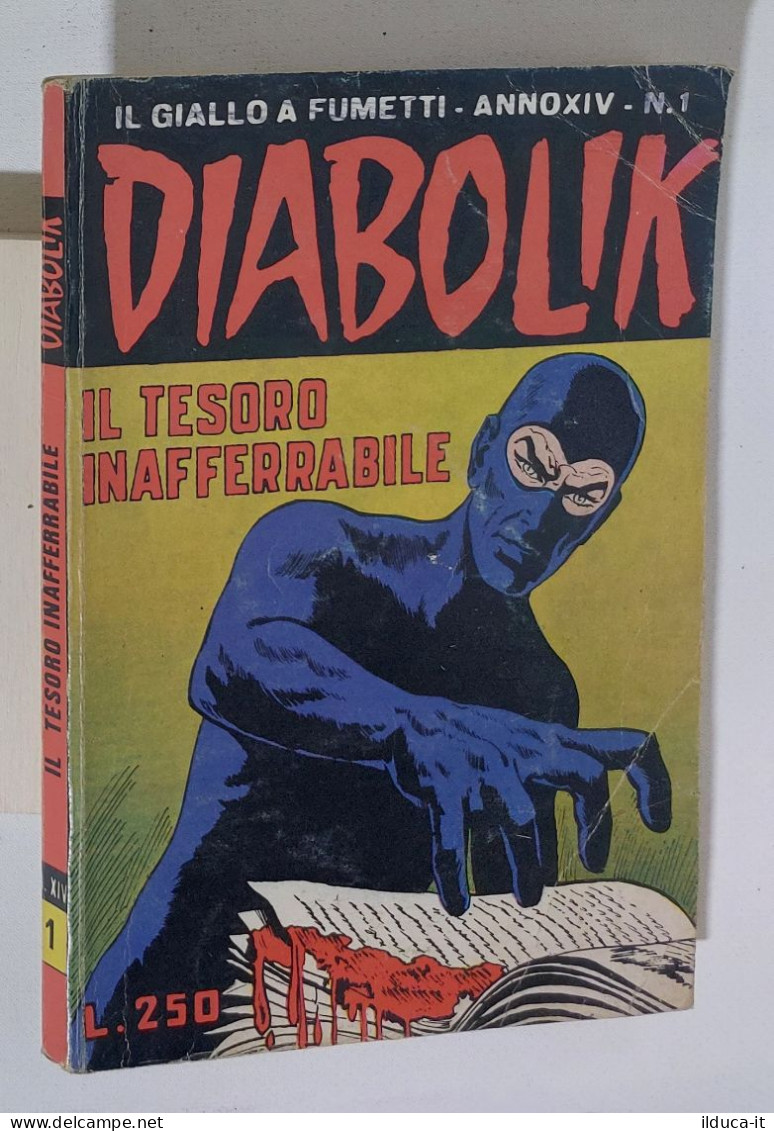 37656 DIABOLIK - A. XIV Nr 1 - Il Tesoro Inafferrabile - Diabolik