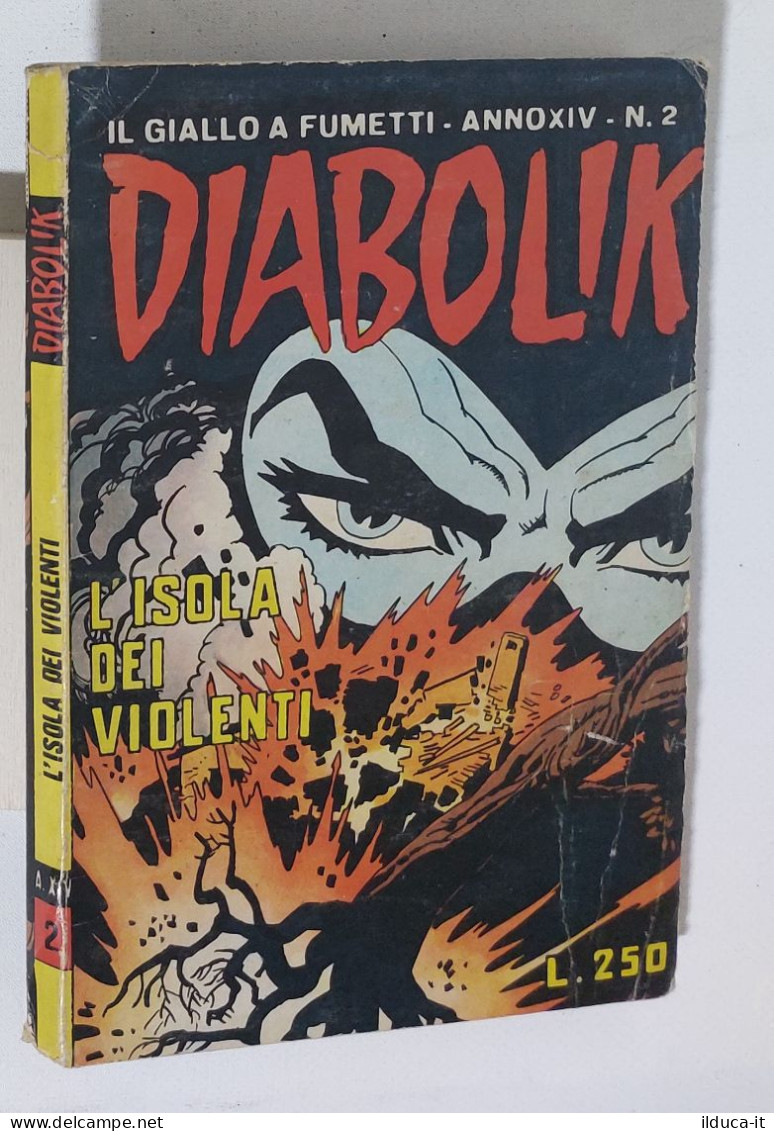 37658 DIABOLIK - A. XIV Nr 2 - L'isola Dei Violenti - Diabolik